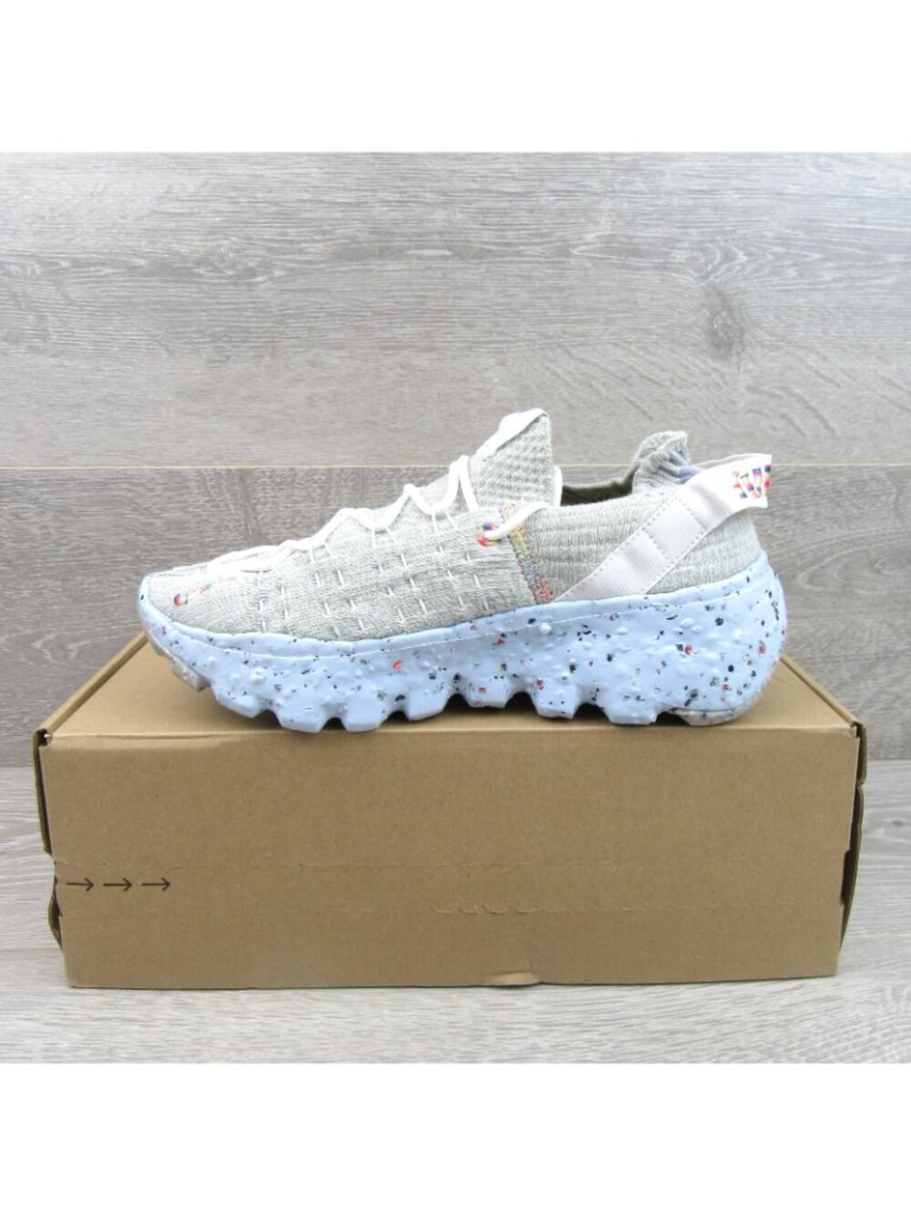 Nike Space Hippie 04 Women's Shoes Size 7.5 Summit White Multi NEW - Picture 3 of 16
